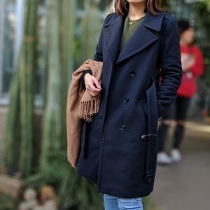 Banana Republic Wool Blend Trench Coat